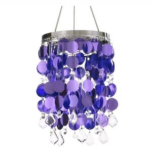 Exhart illuminated shimmer chandelier